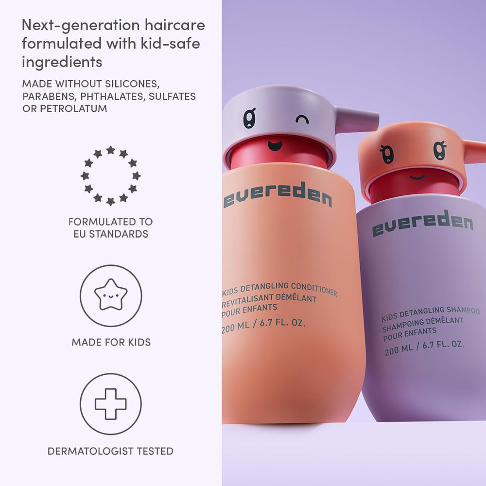 Applying Evereden leave-in conditioner on damp hair, improved manageability benefit
