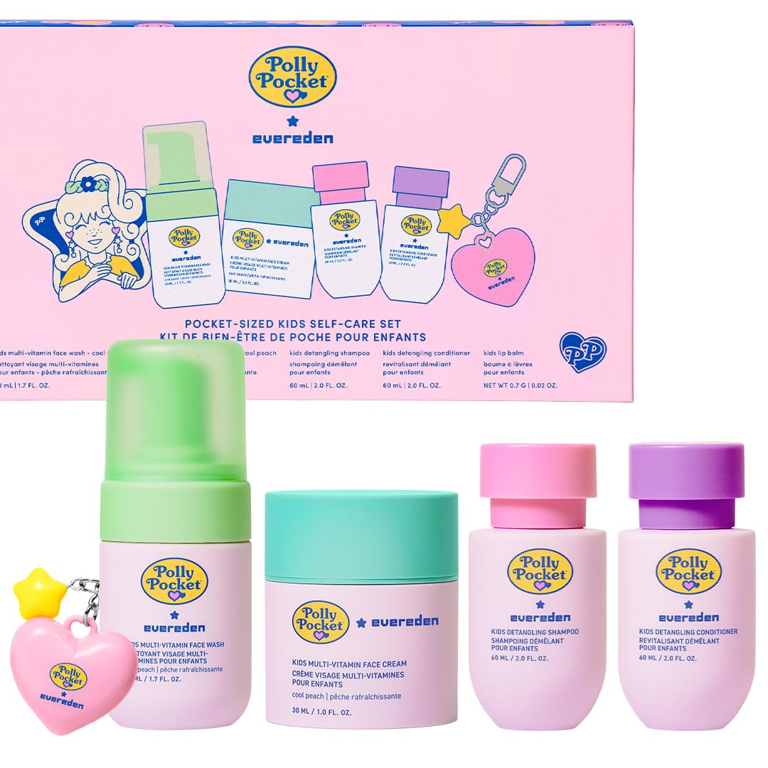 Evereden Polly Pocket front packaging showing gift-ready set and fun branding for easier gifting