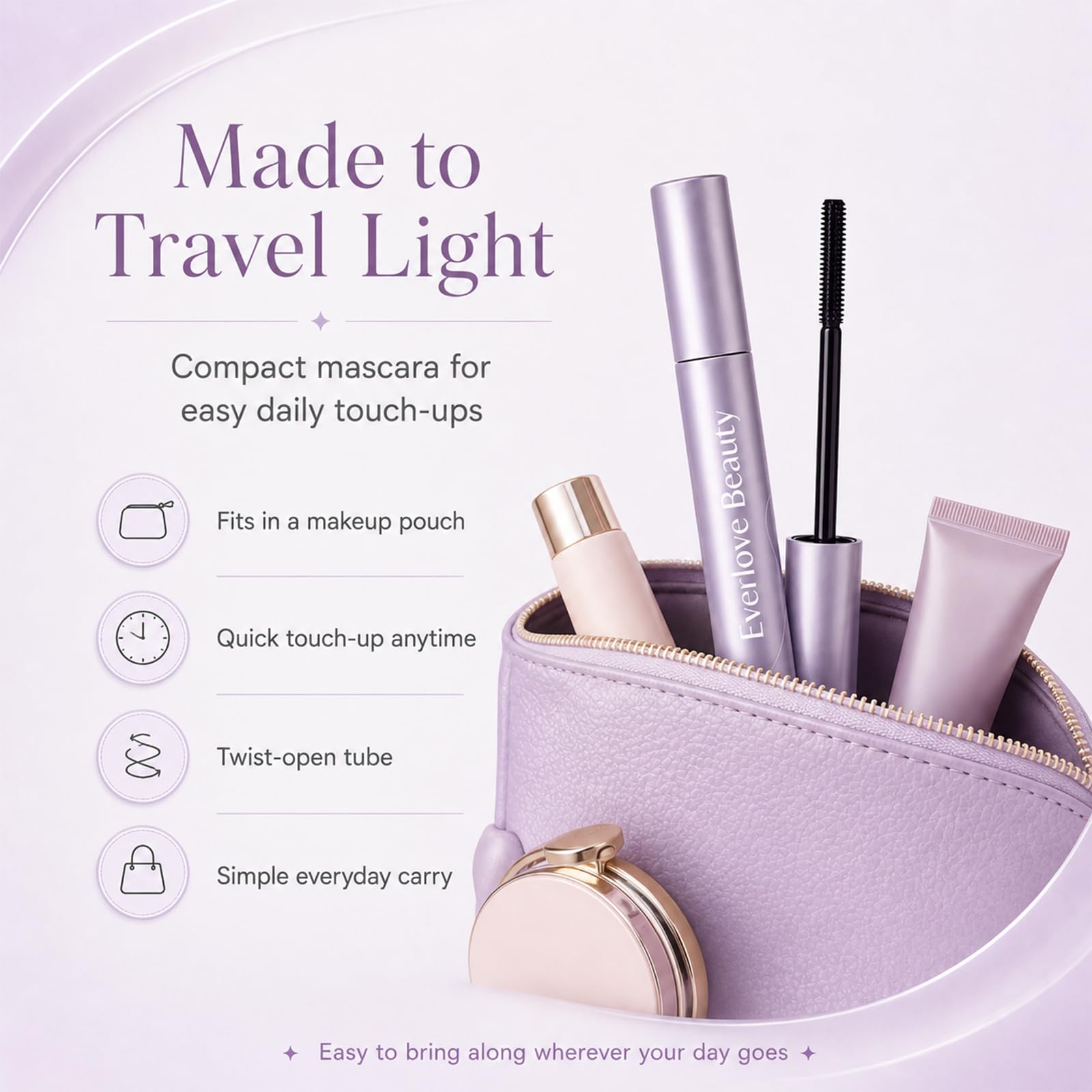 Everlove lifestyle bag-ready image suggesting convenience for daily routines