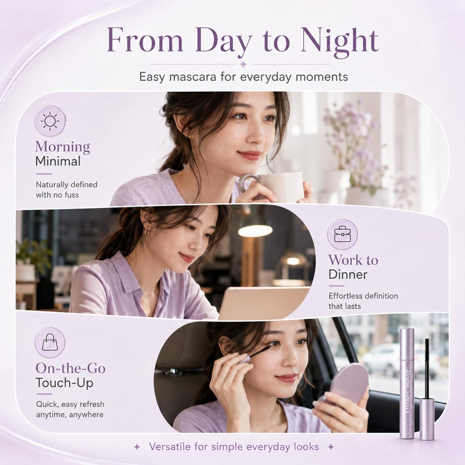 Everlove size and scale beside coin to show compact travel-friendly benefit