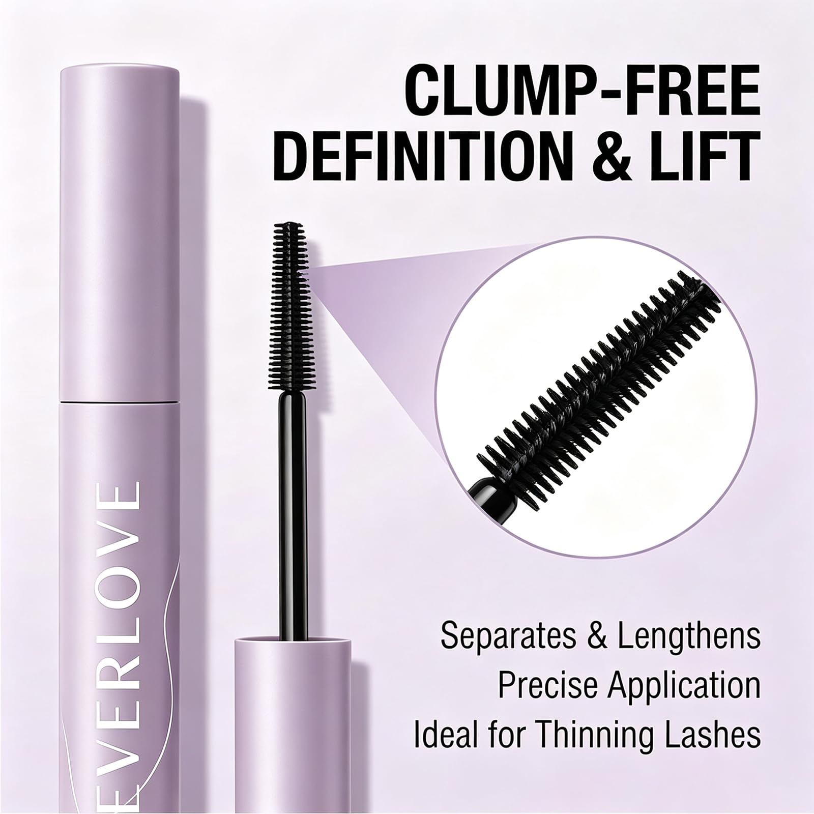 Everlove texture swiped on skin showing smooth, buildable formula