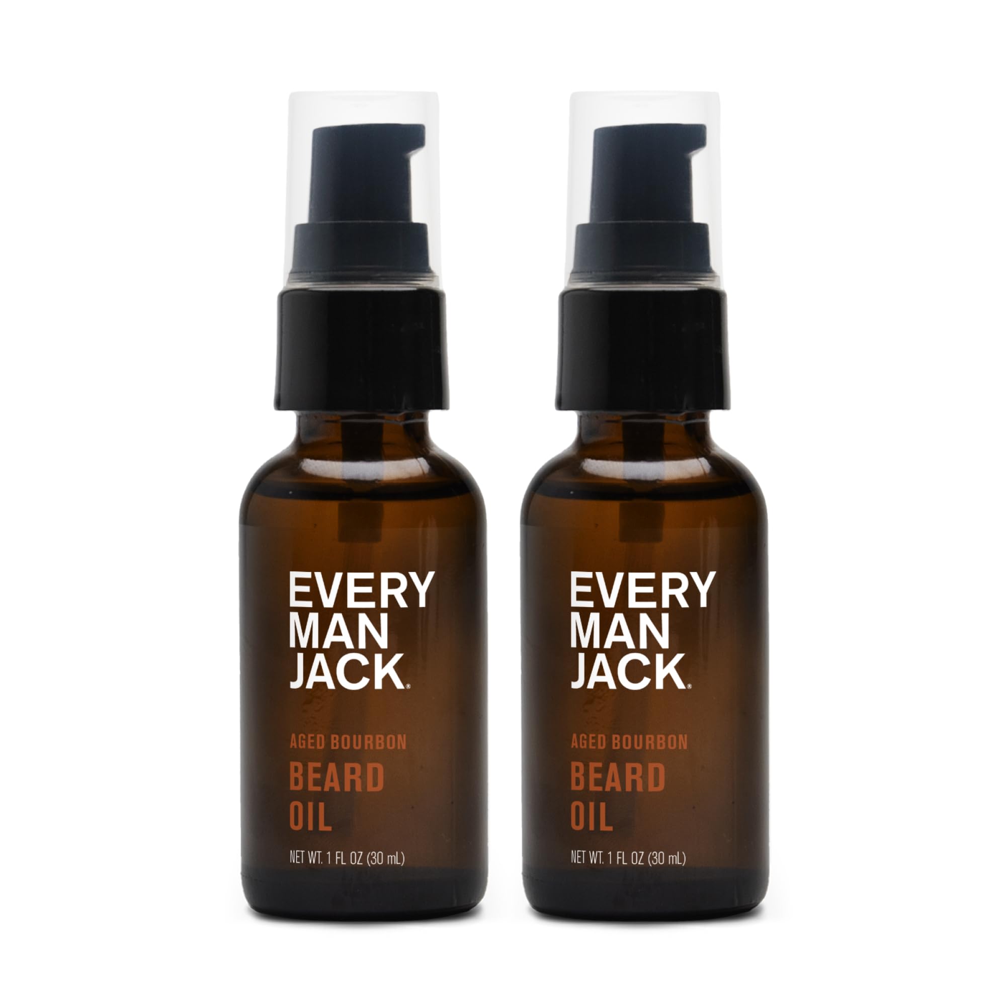 Every Man Jack before-and-after beard image demonstrating reduced frizz and softer beard