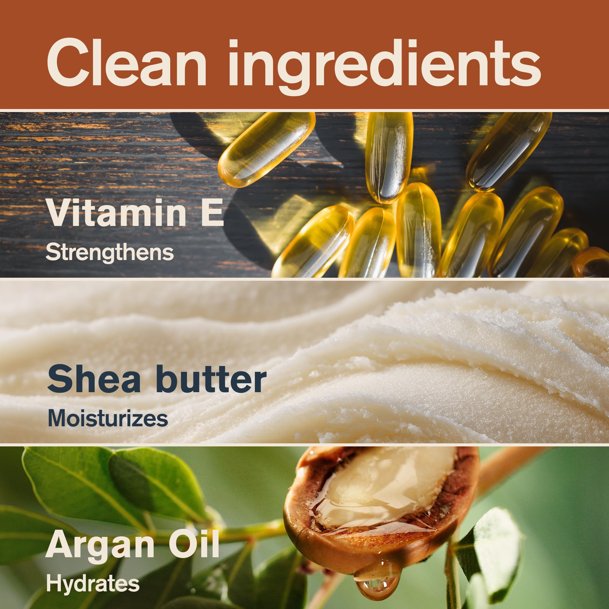 Every Man Jack ingredients label highlighting natural oils and clean-formula benefit
