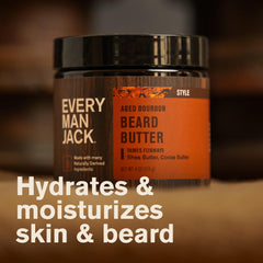 Every Man Jack butter being warmed on hands for smooth application and control