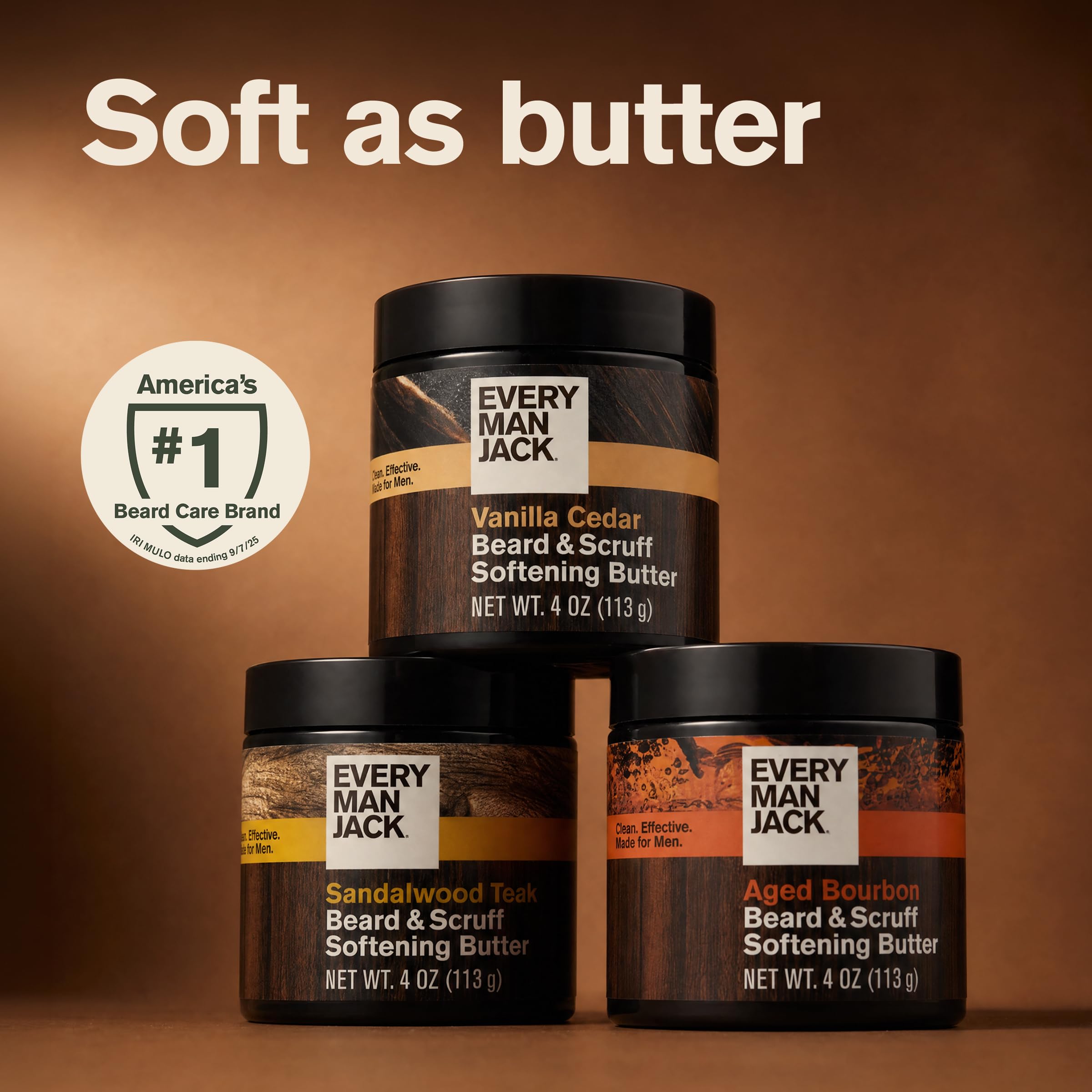 Every Man Jack open jar texture of butter showing creamy consistency for easy application