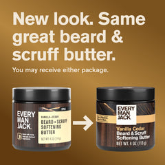 Every Man Jack butter on palm demonstrating small amount needed for conditioning