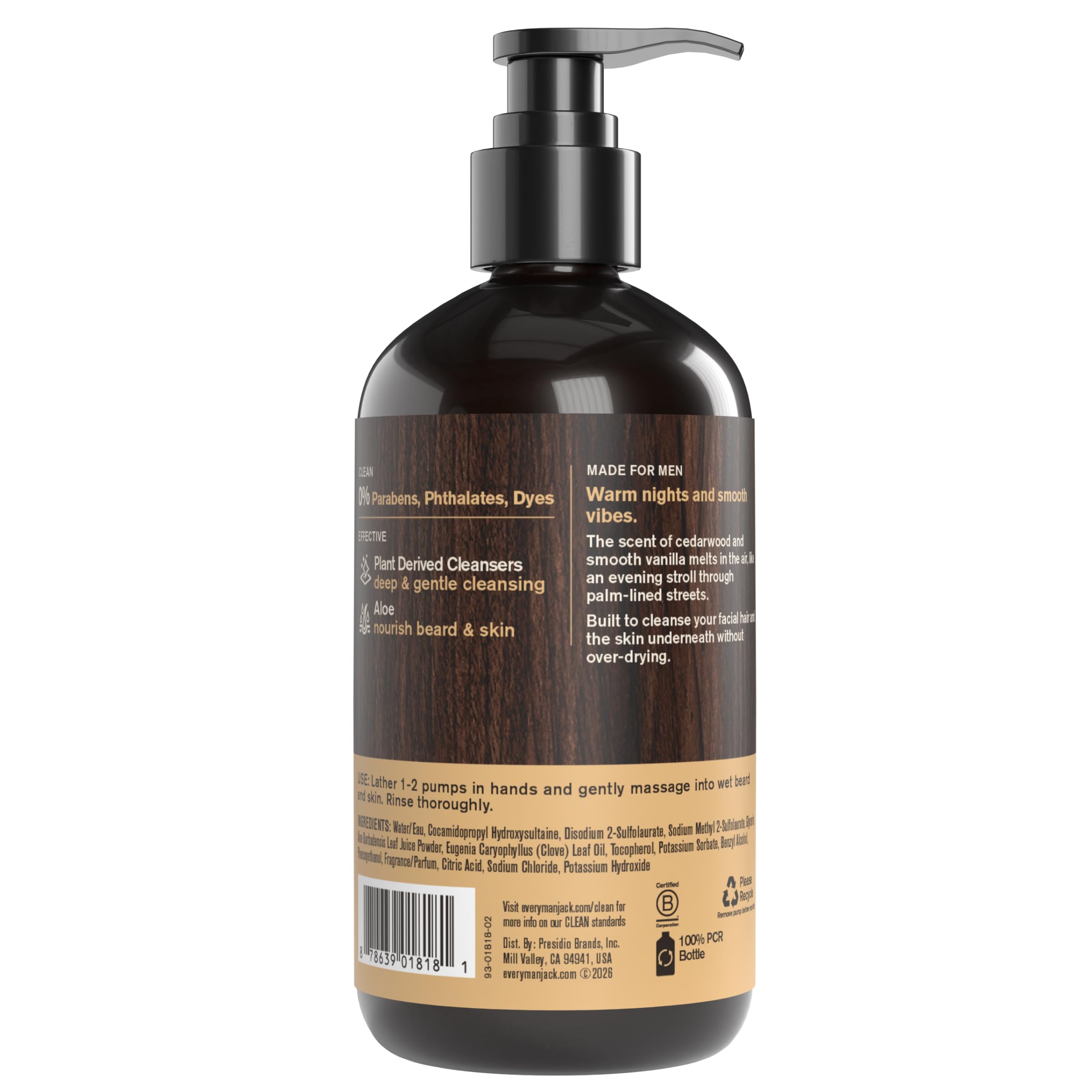 Every Man Jack paired with beard oil showing routine compatibility and hydration