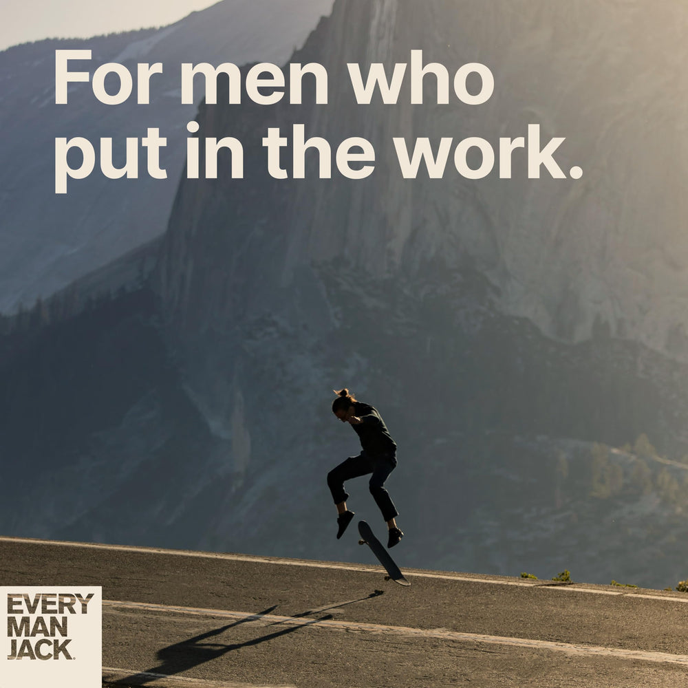 Every Man Jack two-pack boxed showing value and refill convenience benefit