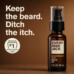 Every Man Jack close-up dropper dispensing oil for precise application benefit