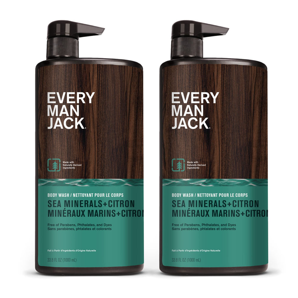 Every Man Jack recyclable packaging detail highlighting eco-conscious design