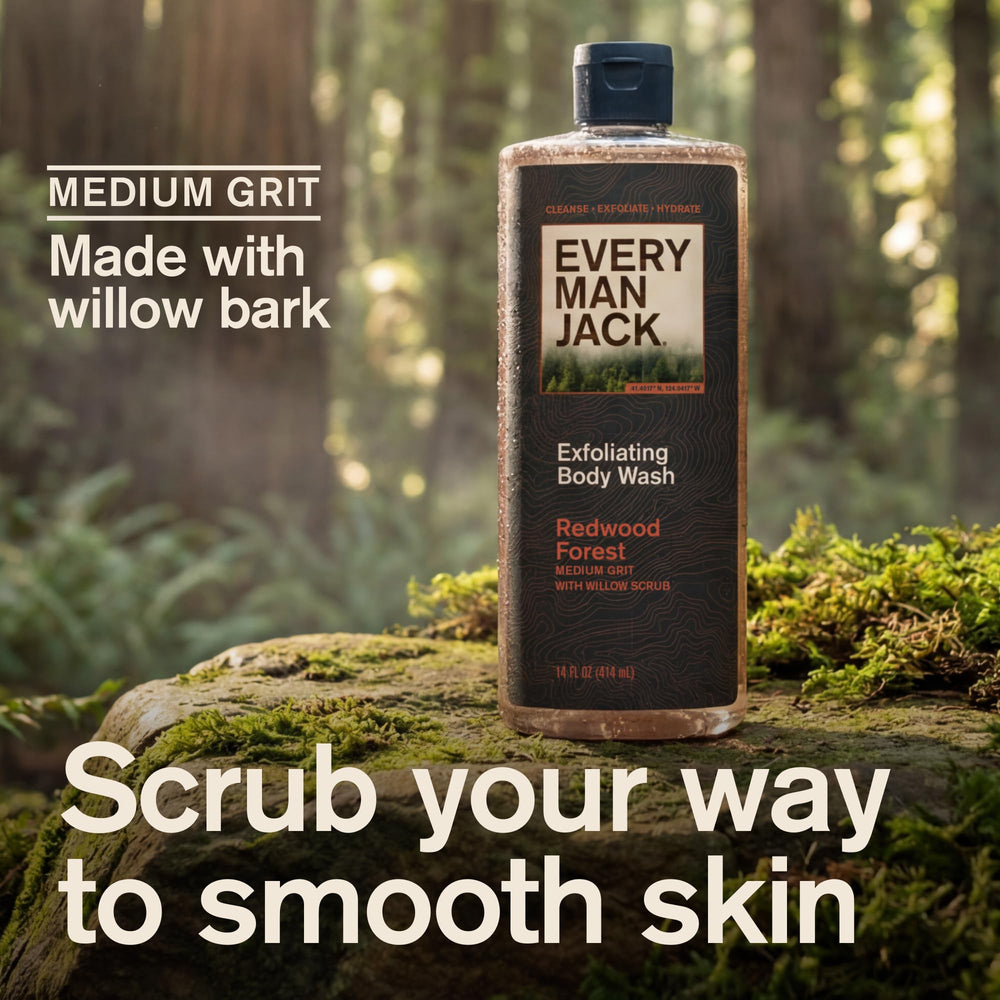Every Man Jack pump close-up demonstrating easy dispensing and control