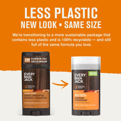 Every Man Jack stick open showing twist-up product with easy application benefit