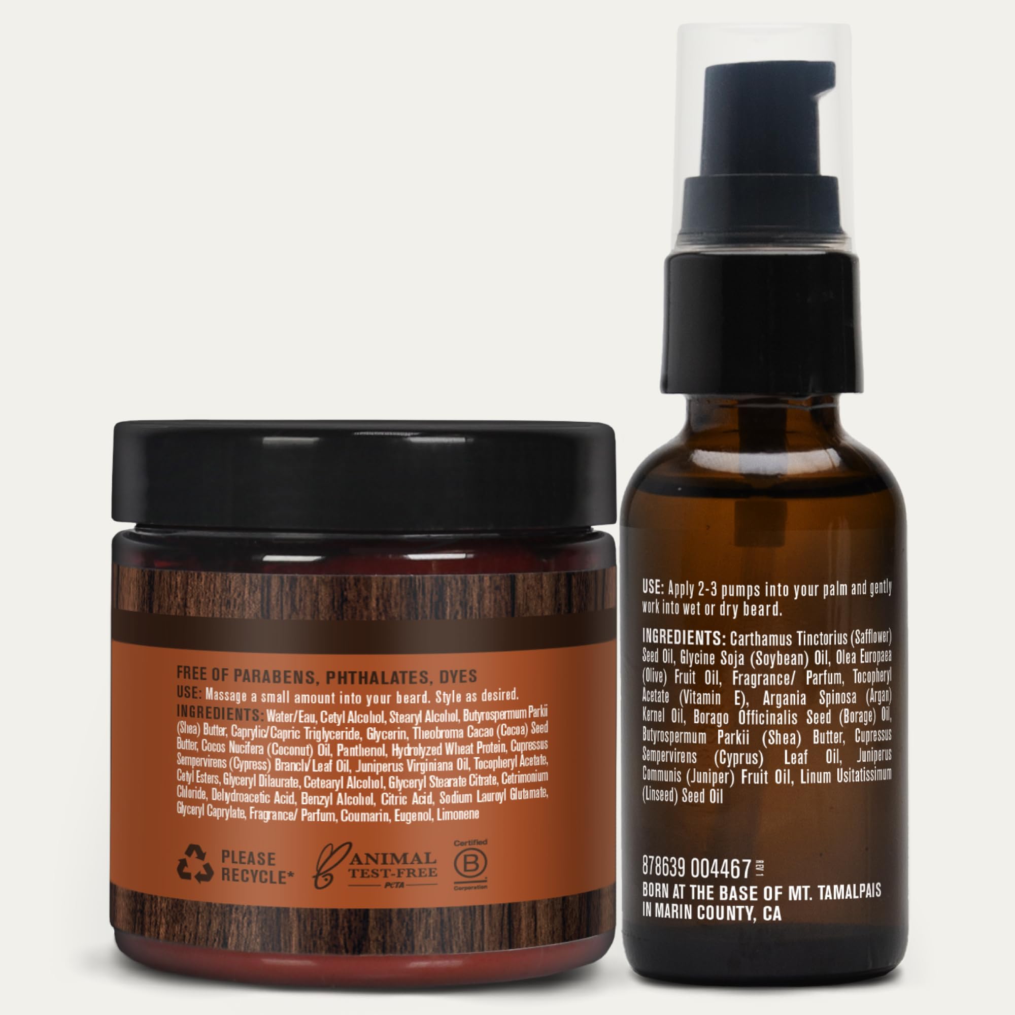 Every Man Jack set packed in travel pouch for grooming on the go