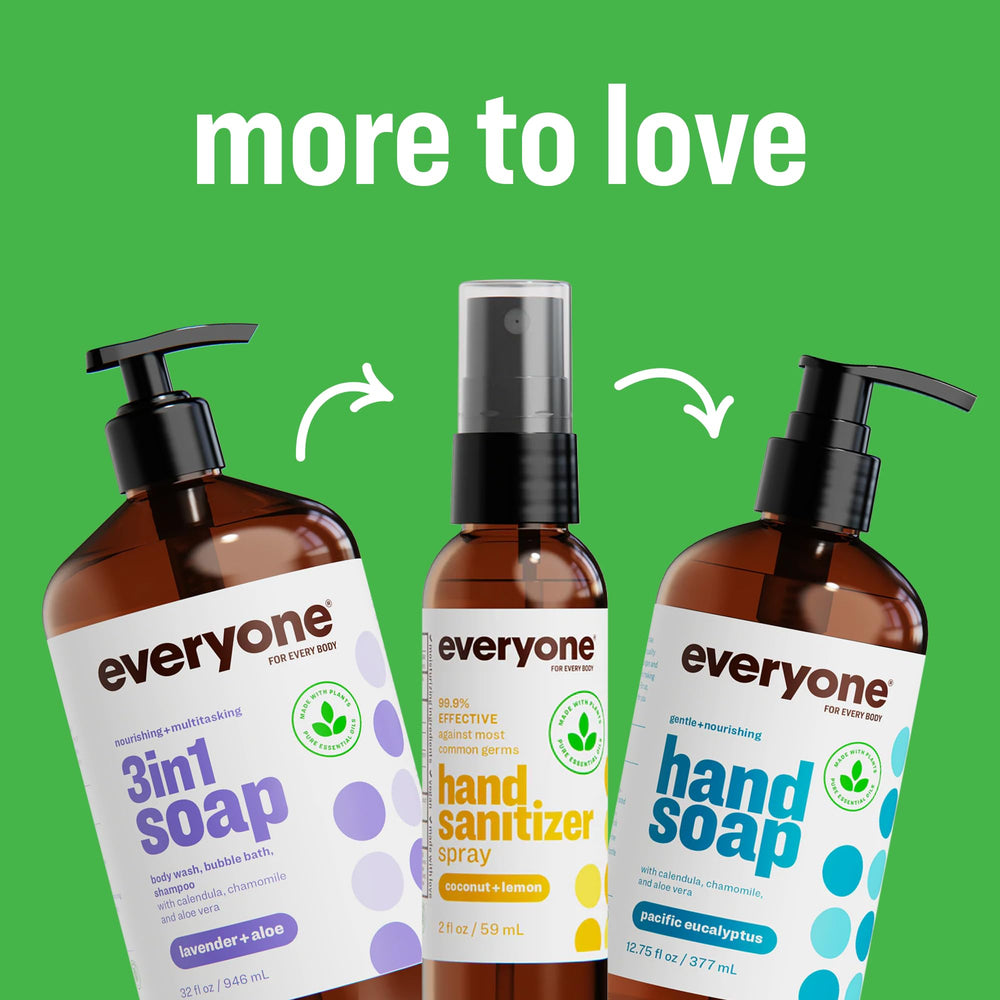 everyone fresh peppermint and tea tree ingredients illustrating natural scent