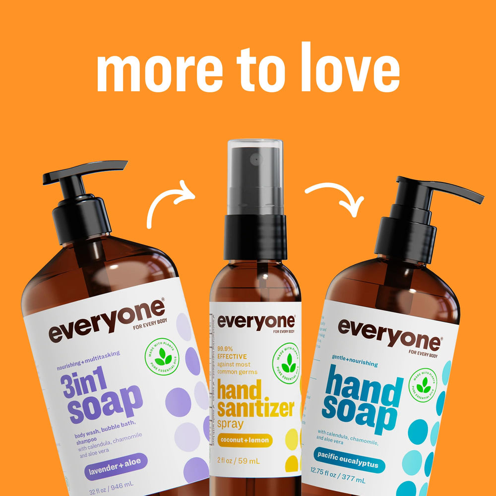 everyone for every body label close-up showing ingredient transparency benefit