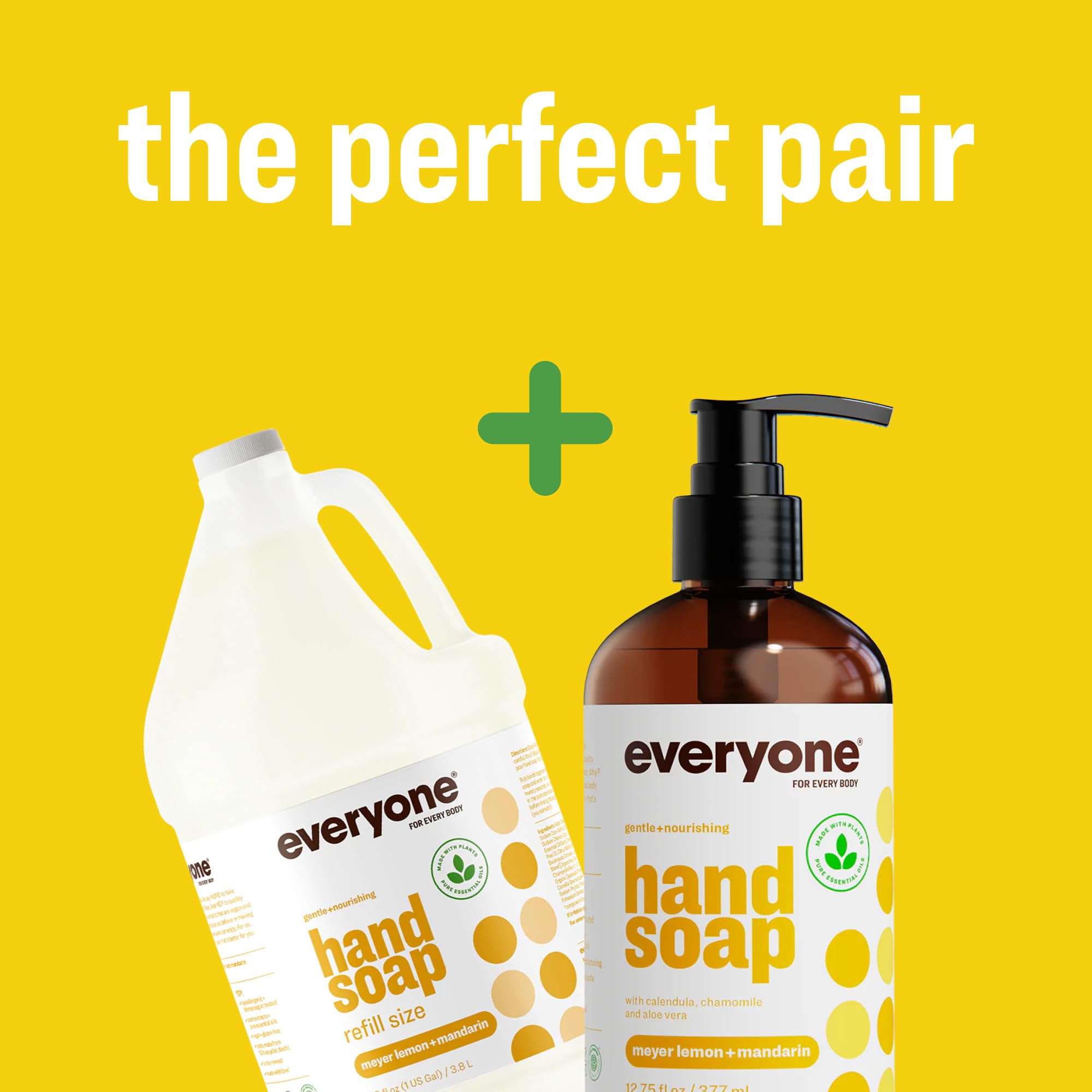 everyone bottles on bathroom counter in lifestyle scene with fresh scent benefit
