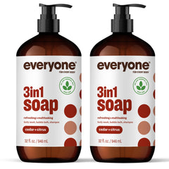 everyone cedar citrus label closeup highlighting clean-ingredient benefits