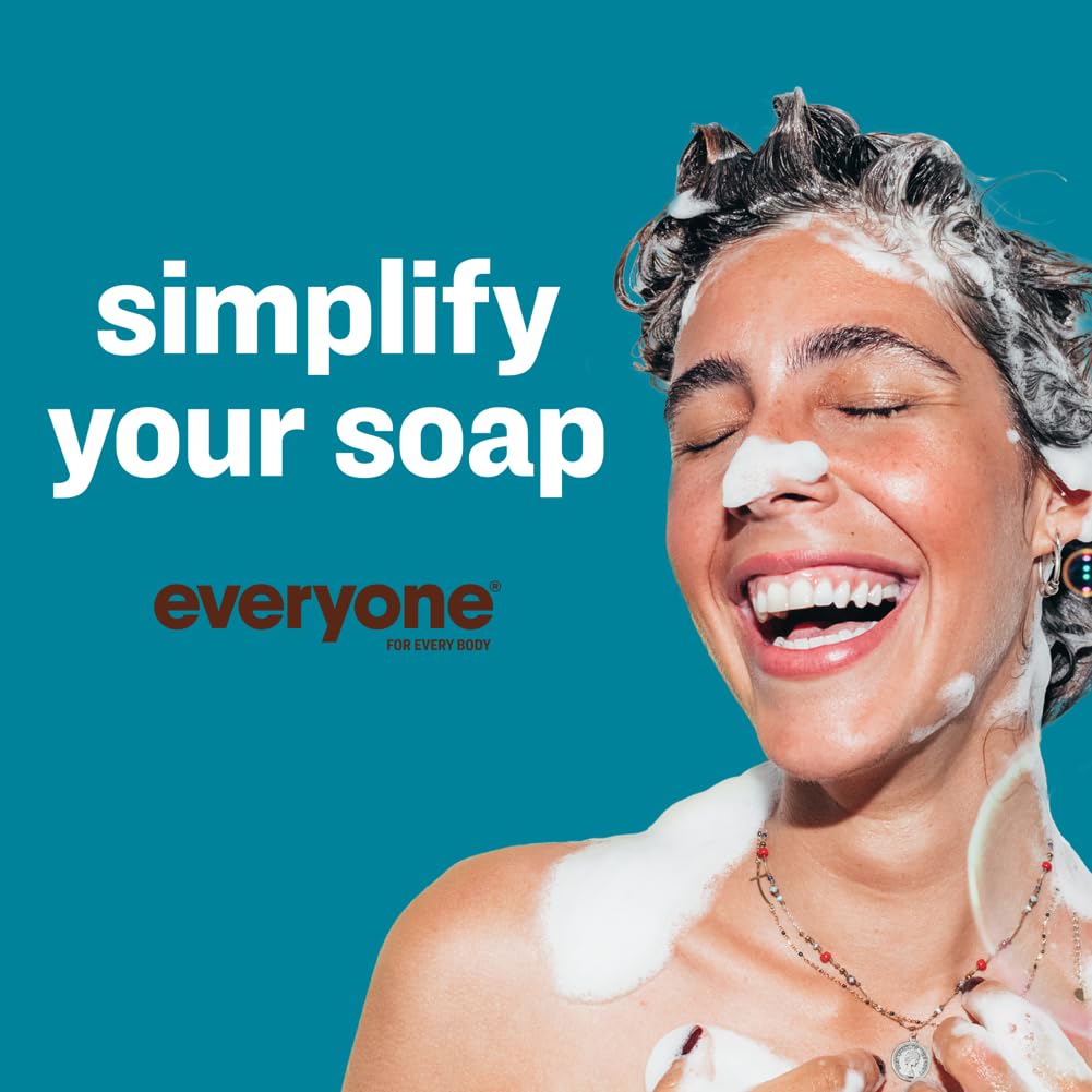 everyone for every body soap held in hand, illustrating comfortable grip and daily convenience
