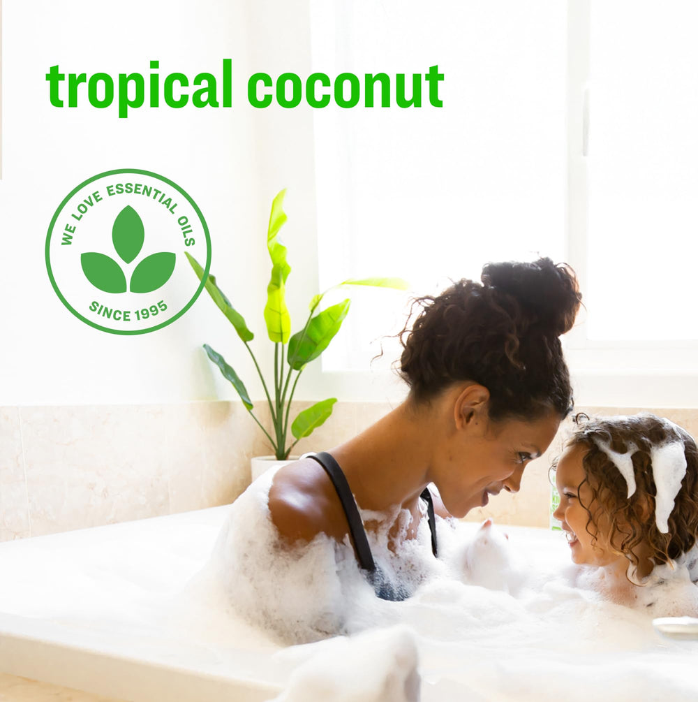 Everyone bubble bath in tub with foamy bubbles creating playful bath experiences