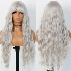 EVLYNN side profile highlighting air bangs benefit: face-framing natural fringe