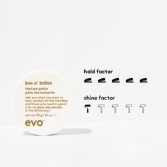 EVO Box O' Bollox open jar close-up showing paste texture for easy pickup