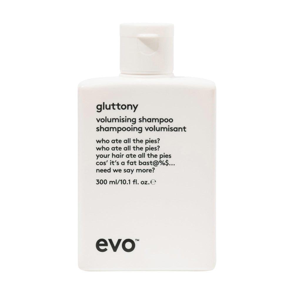 EVO Gluttony front packaging showing label and volume for quick identification