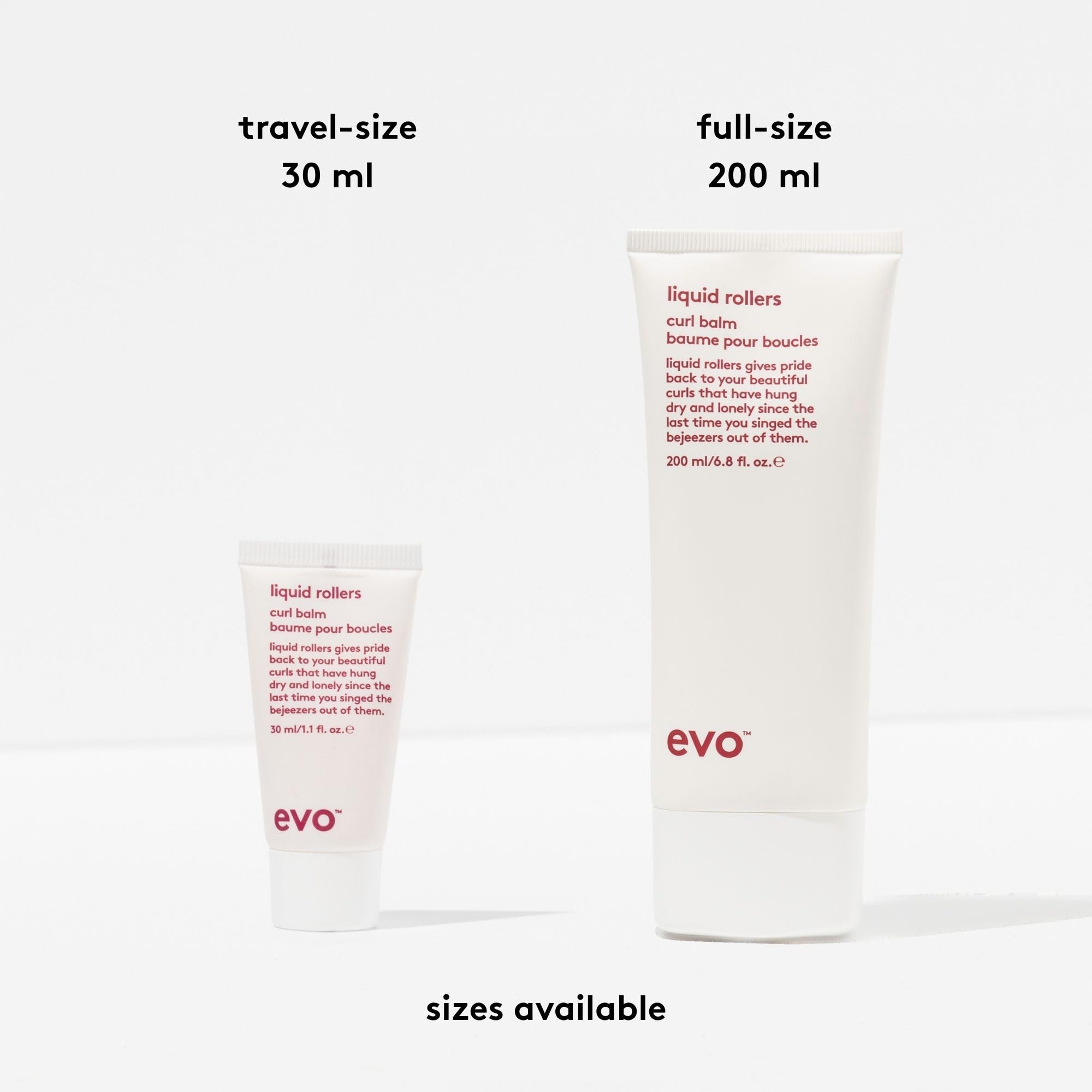 EVO Liquid Rollers styled on a bathroom shelf in a routine-focused setting