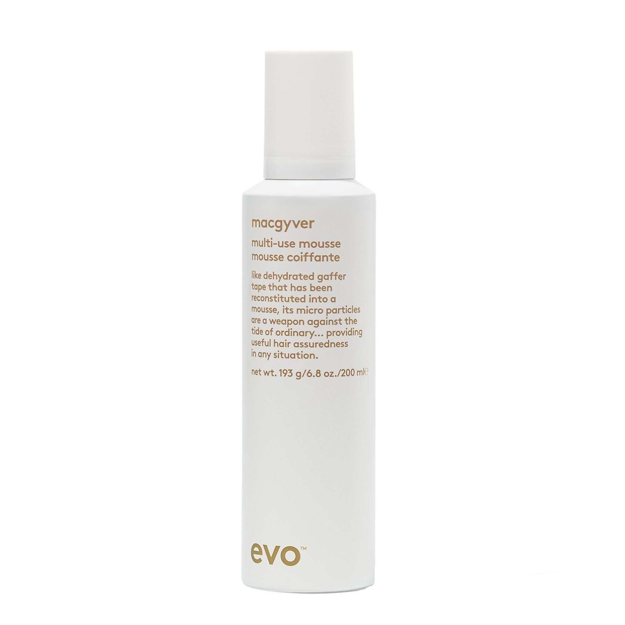 EVO Macgyver front packaging showing product identity and compact design for convenience