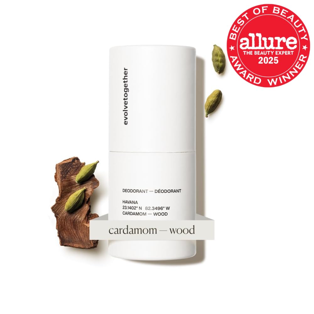 evolvetogether stick top view revealing smooth clear formula for no-white-marks benefit