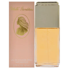 Evyan White Shoulders front bottle view showing classic design and easy application