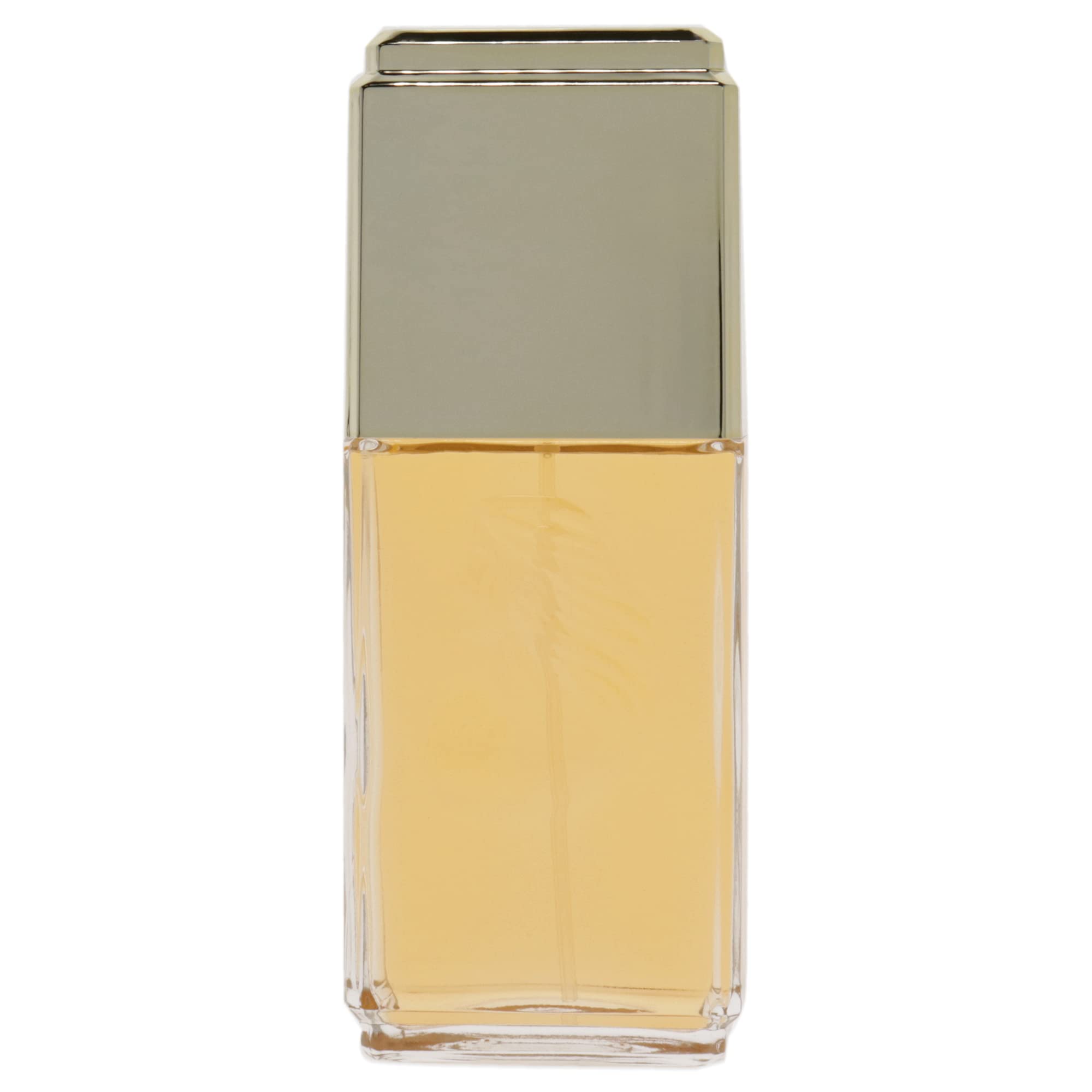 Evyan White Shoulders side profile highlighting bottle shape and refined styling