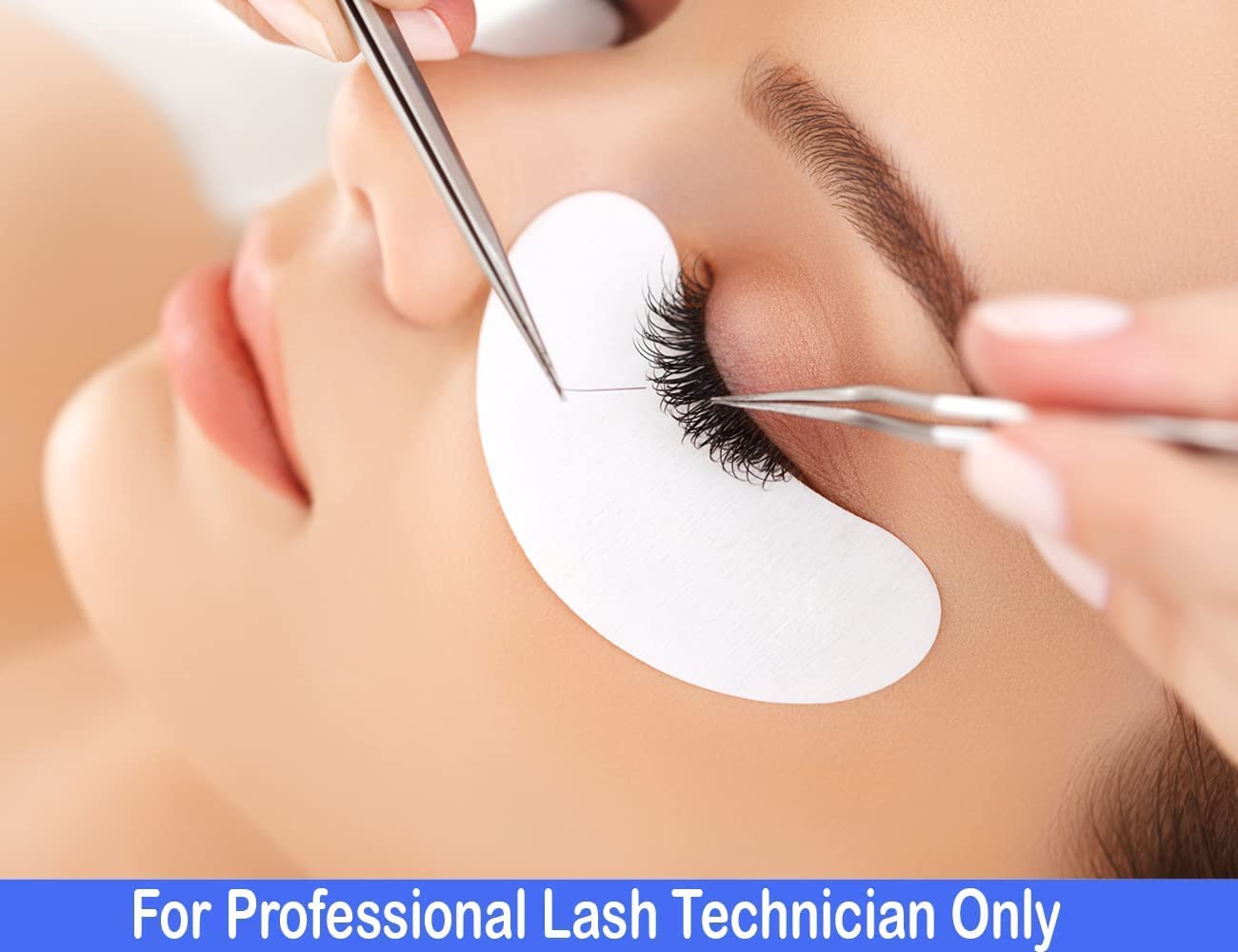 Existing Beauty adhesive being applied by a technician for efficient workflow