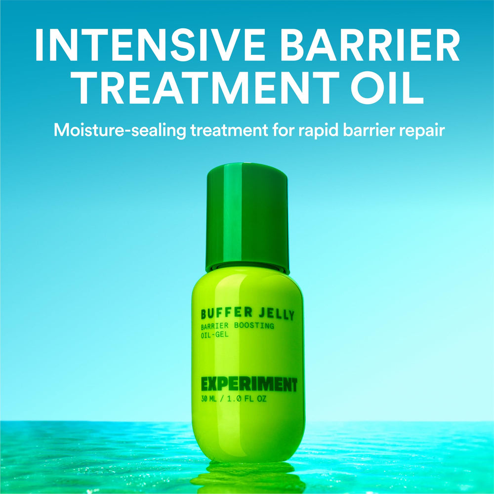 Experiment oil blending into skin to show fast absorption and non-greasy finish