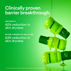 Experiment applied at night promoting intensive overnight barrier repair