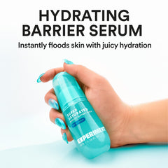 Experiment pipette dispensing serum drop highlighting concentrated formula benefit