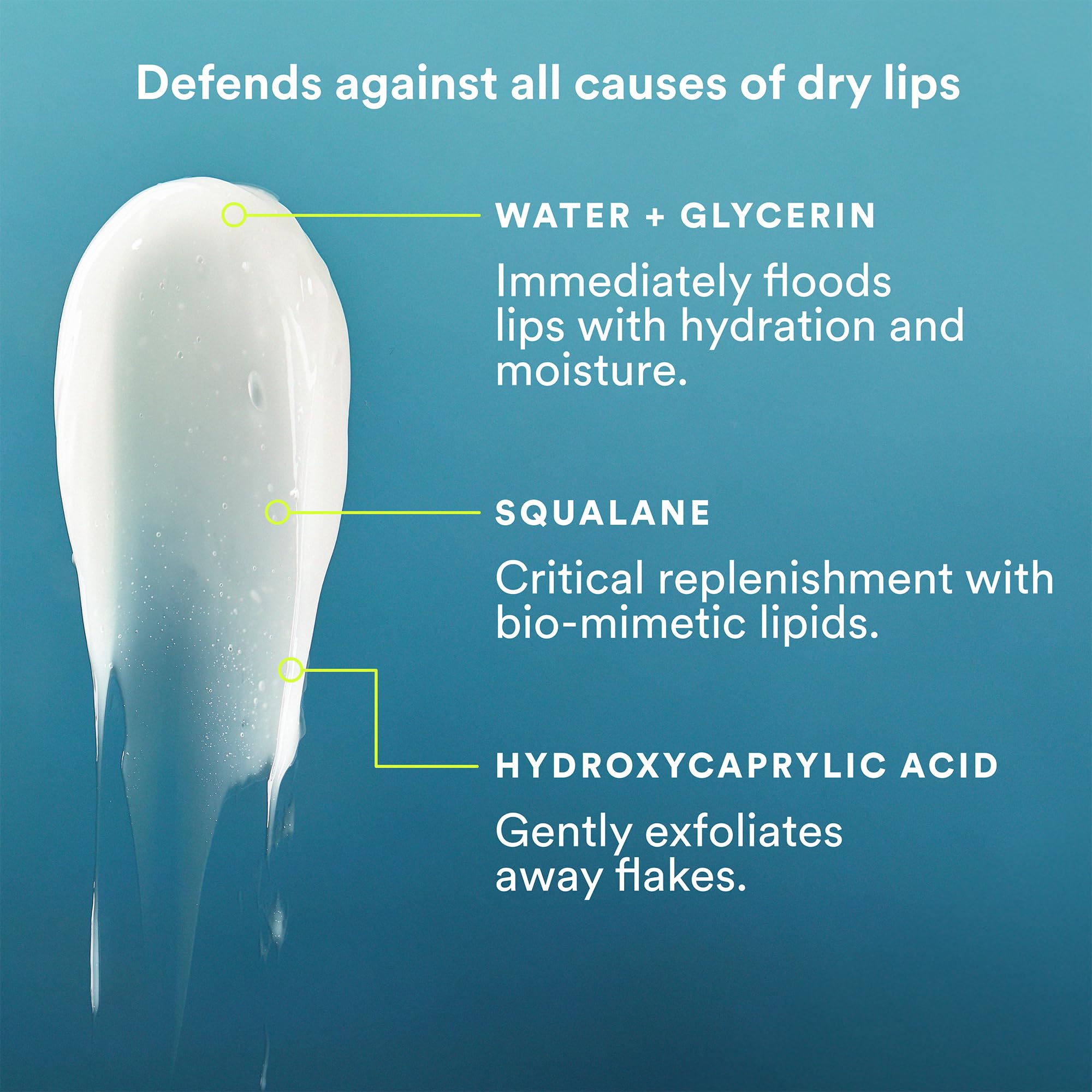 Experiment close-up ingredients label highlighting clean formula
