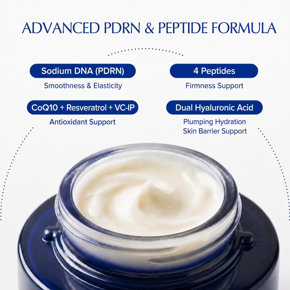 EXPRESSIONS WELLNESS close-up of ingredient ingredients label highlighting peptide benefit