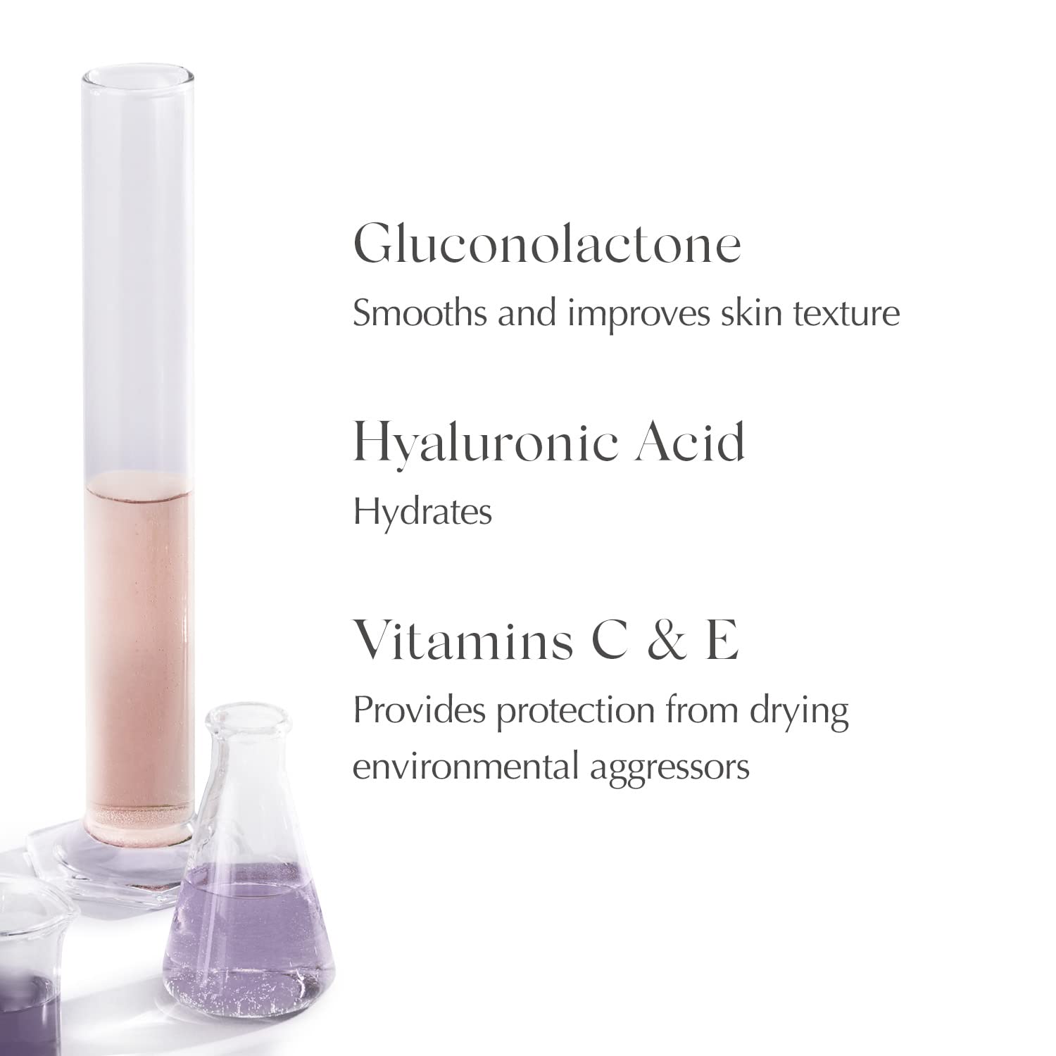 EXUVIANCE hand application photo showing cream spread for nightly moisture