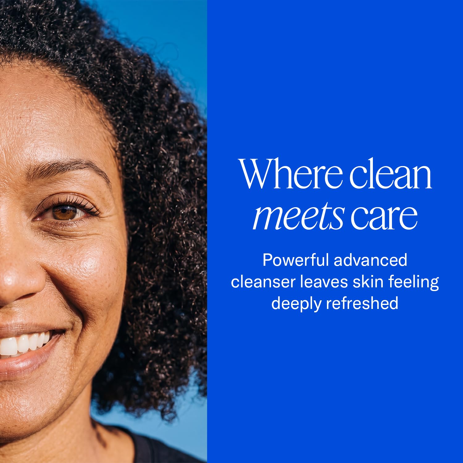 EYEECO texture foam on hand demonstrating gentle lather and cleansing benefit
