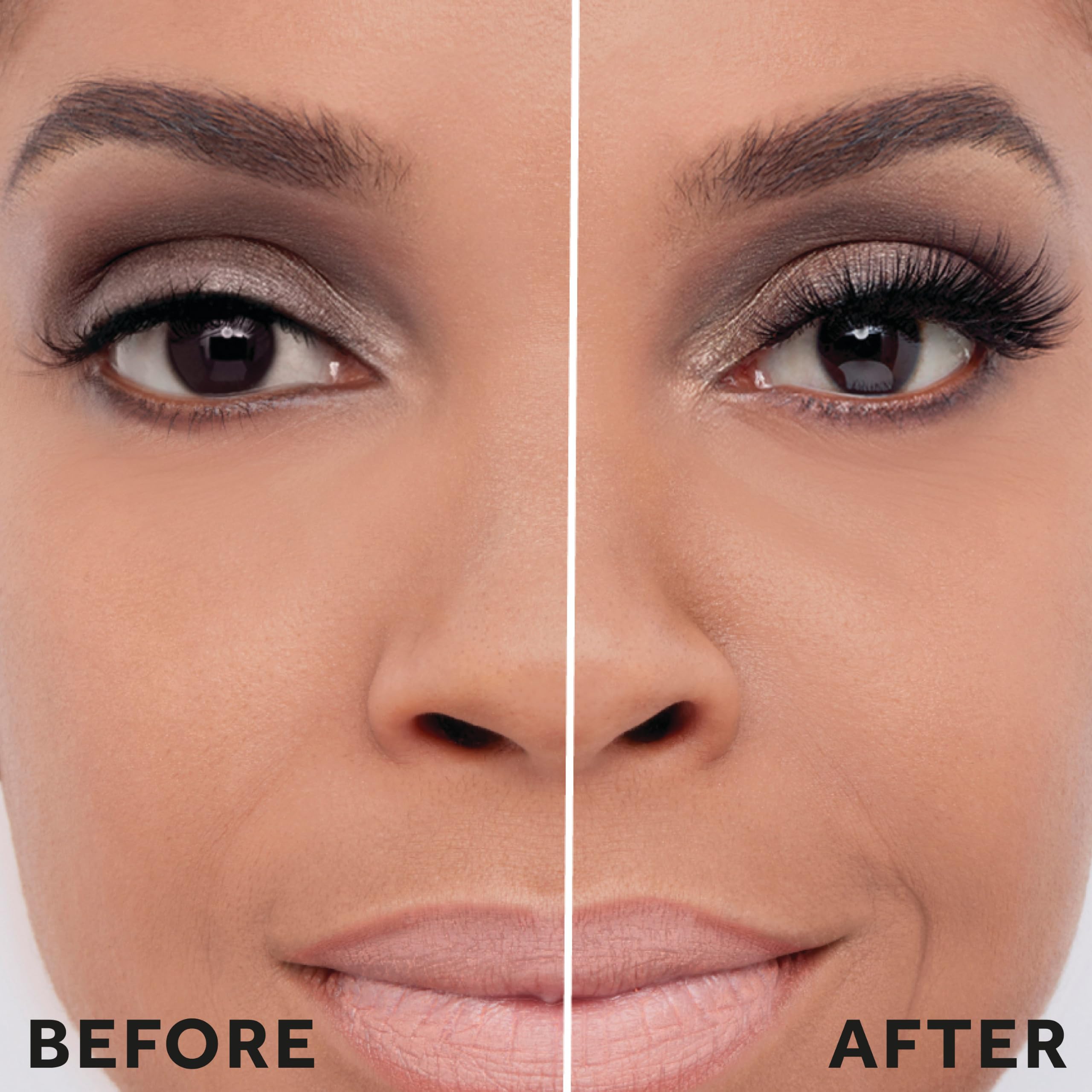 Eylure applicator tool beside lashes for easy precise application benefit