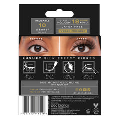 Eylure lashes stored in protective case to preserve shape and hygiene