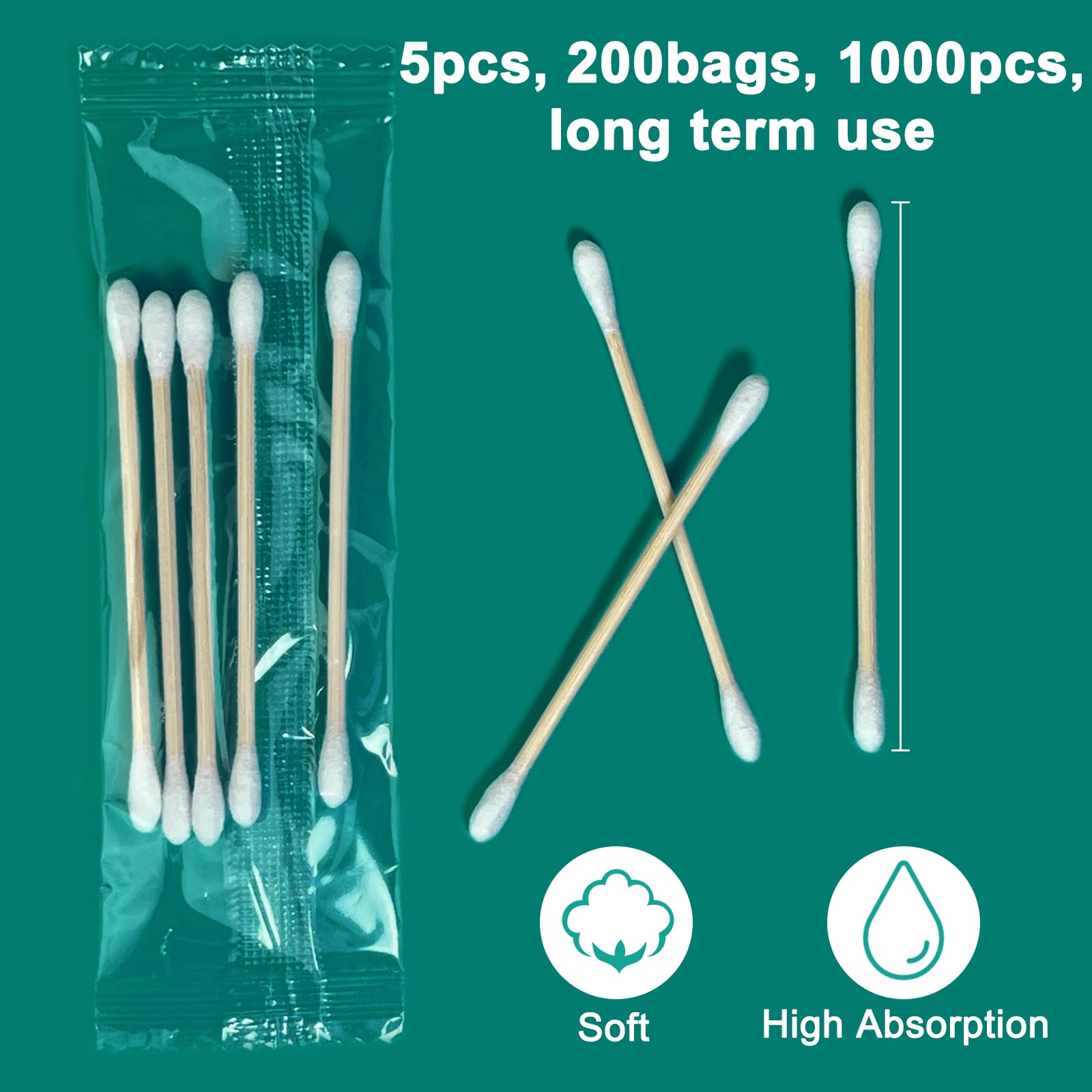 eyxformula individual wrapped swab opened to show sealed protection for hygiene