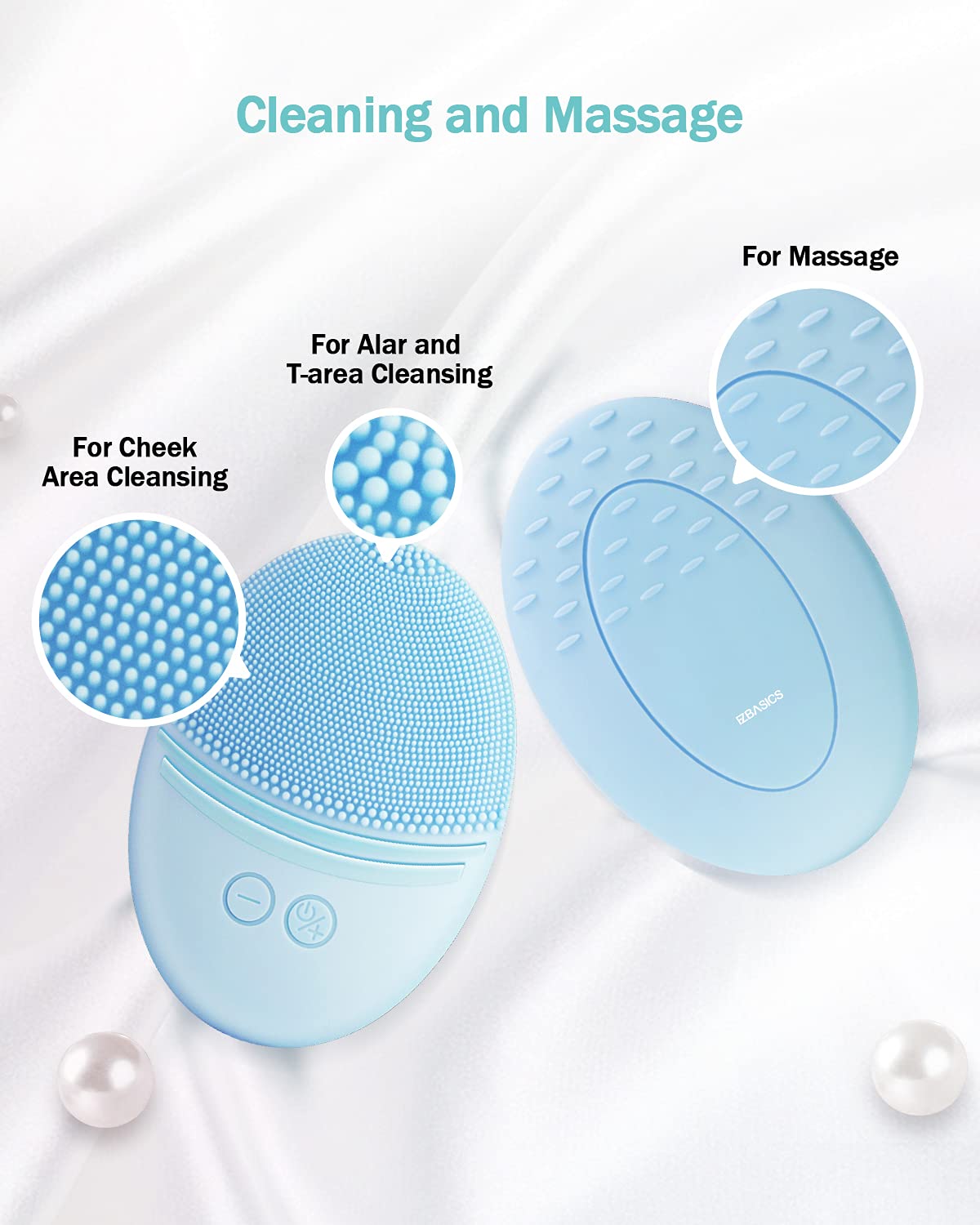 EZBASICS product with box in bathroom setting showing ready-to-gift appeal
