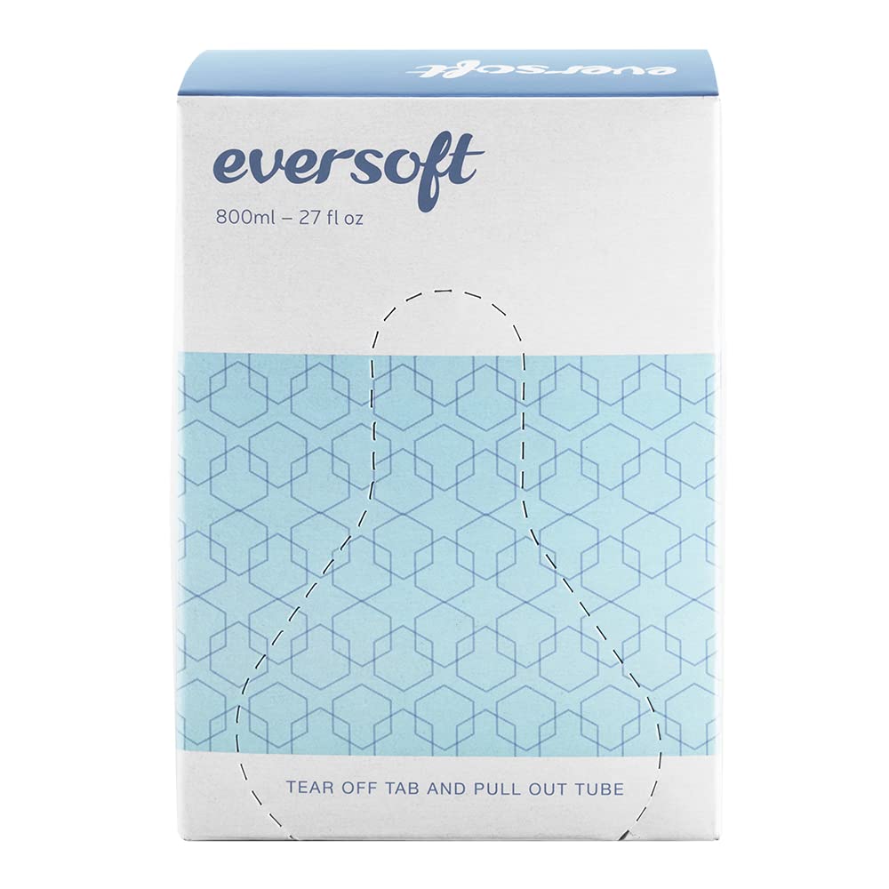 EZPULL Eversoft bag-in-box installed in wall dispenser demonstrating quick refill convenience