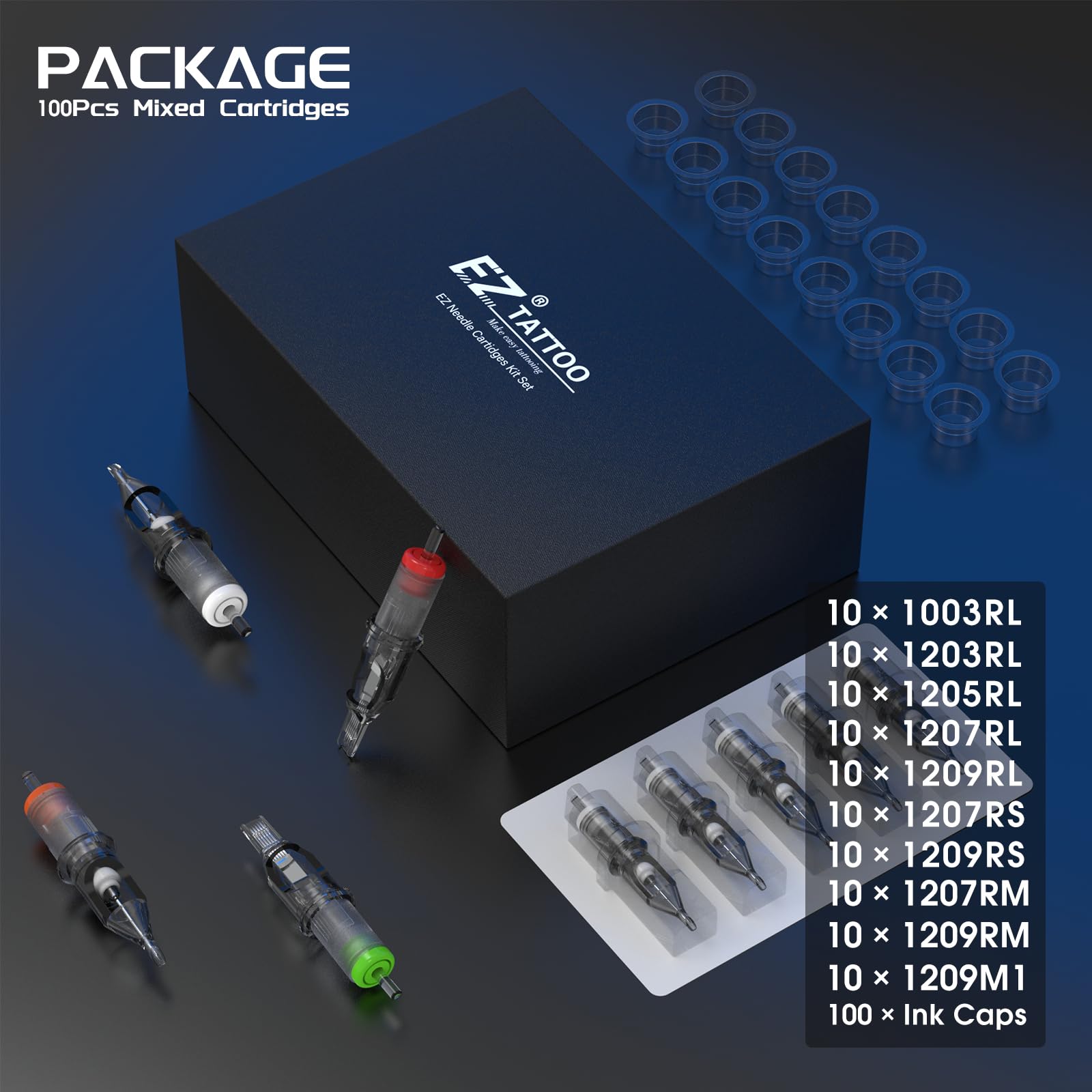 EZTAT2 clear tip close-up for improved visibility and precise placement