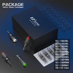 EZTAT2 clear tip close-up for improved visibility and precise placement