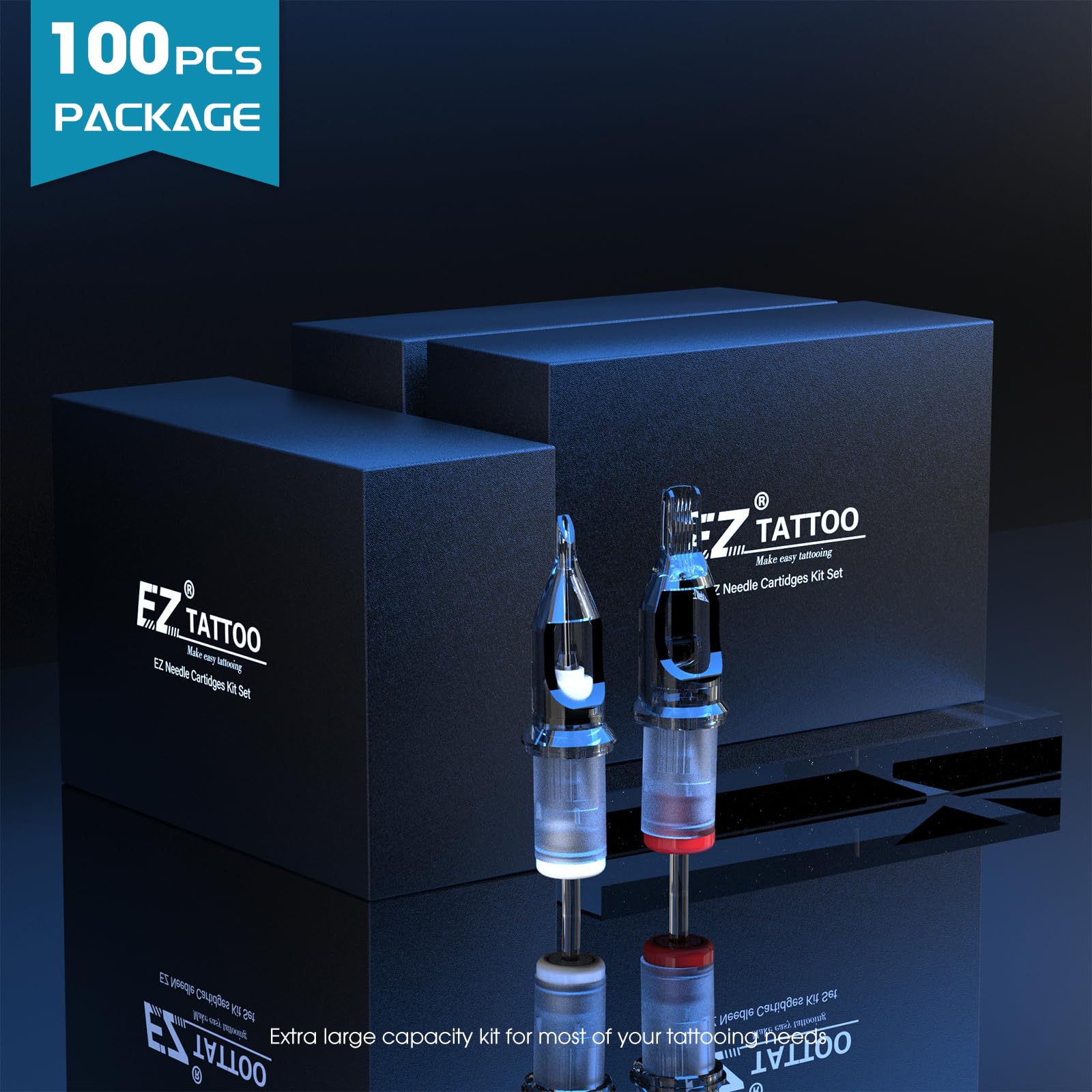 EZTAT2 cartridge in artist hand demonstrating ergonomic control and comfort