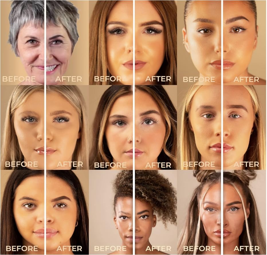 Fab Brows label showing Dark Brown and Chocolate Brown shades, easy shade selection