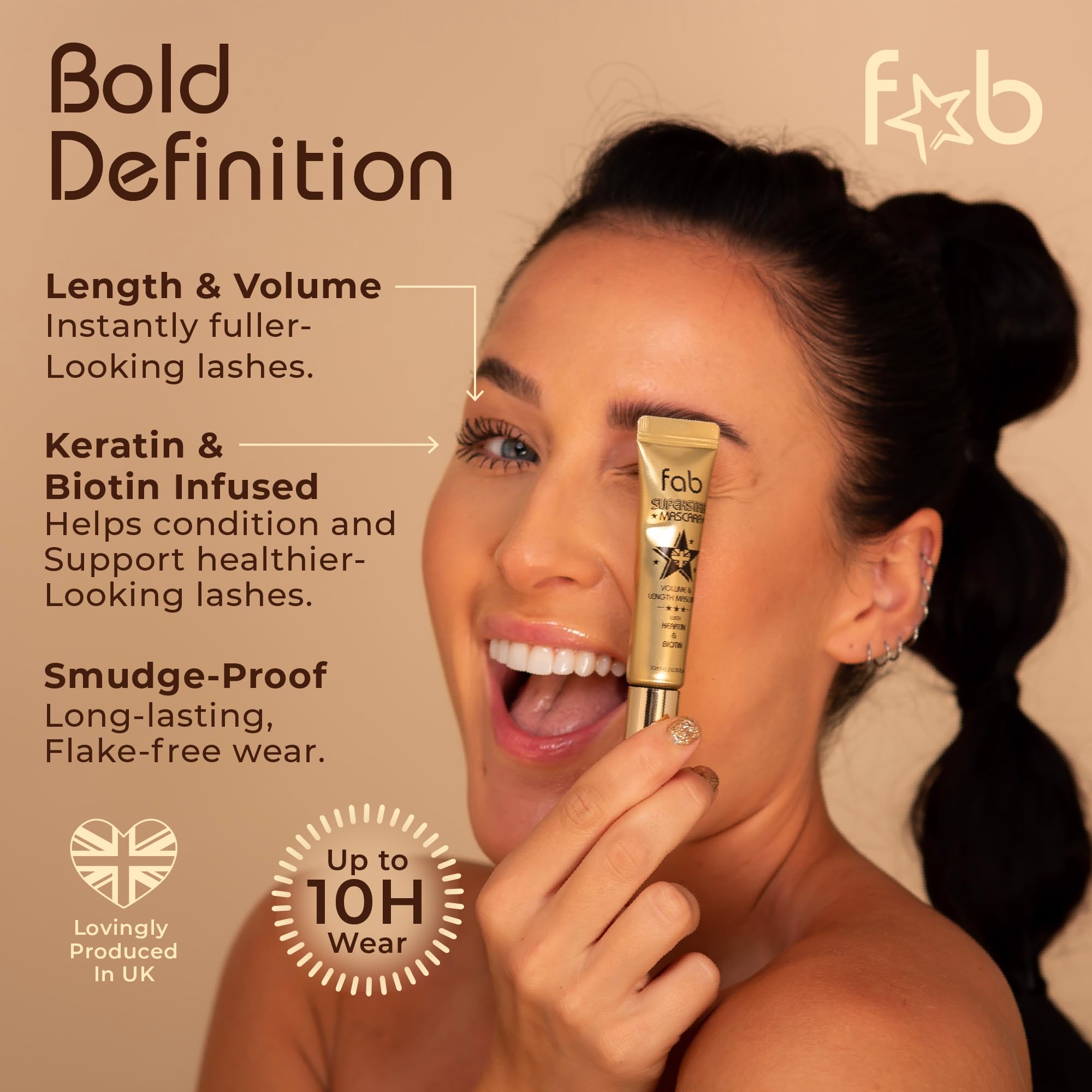 Fab Brows on a makeup table lifestyle shot suggesting effortless daily glamour