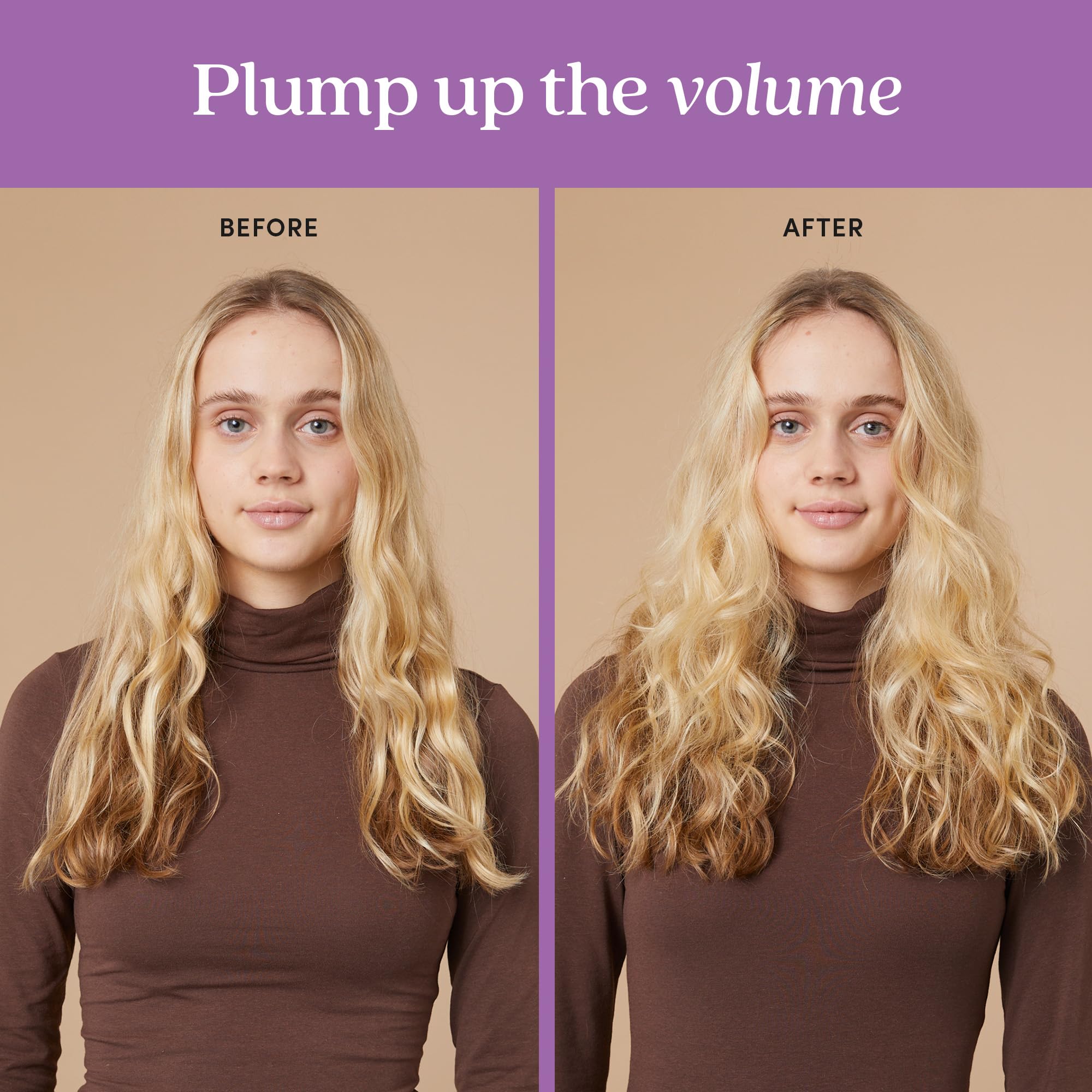 Fable & Mane spray nozzle close-up demonstrating fine mist for even root coverage